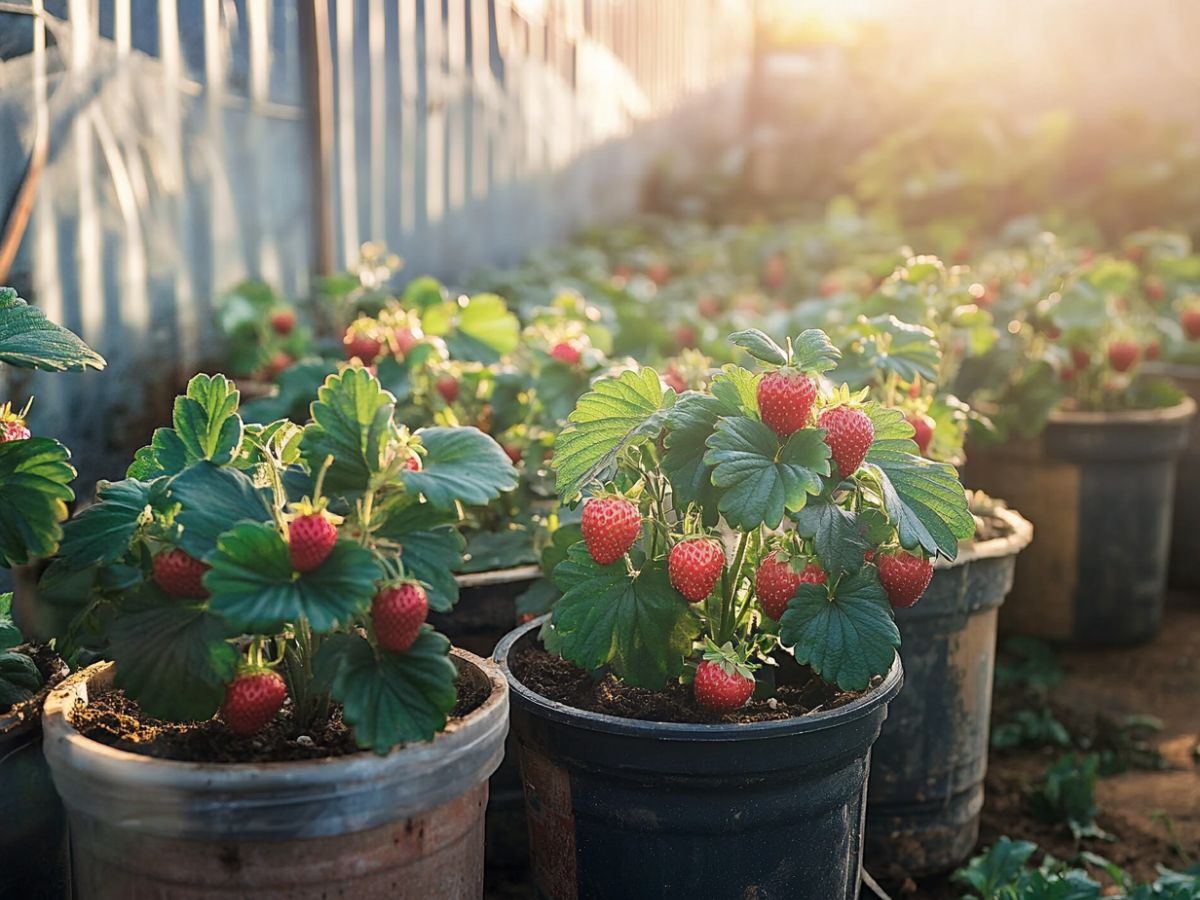 Growing Strawberries in Small Spaces: The Vertical Container Method ...
