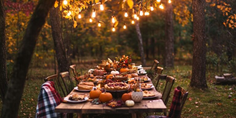 11 Creative Ways to Host Thanksgiving in Your Garden