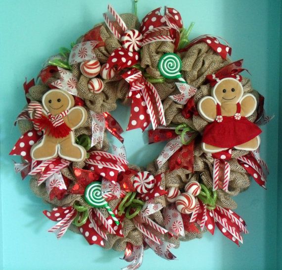 24. Gingerbread Wreath