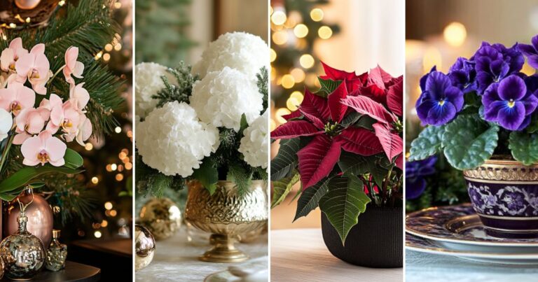 30 Festive Flowers and Plants to Bring Christmas Cheer into Your Home