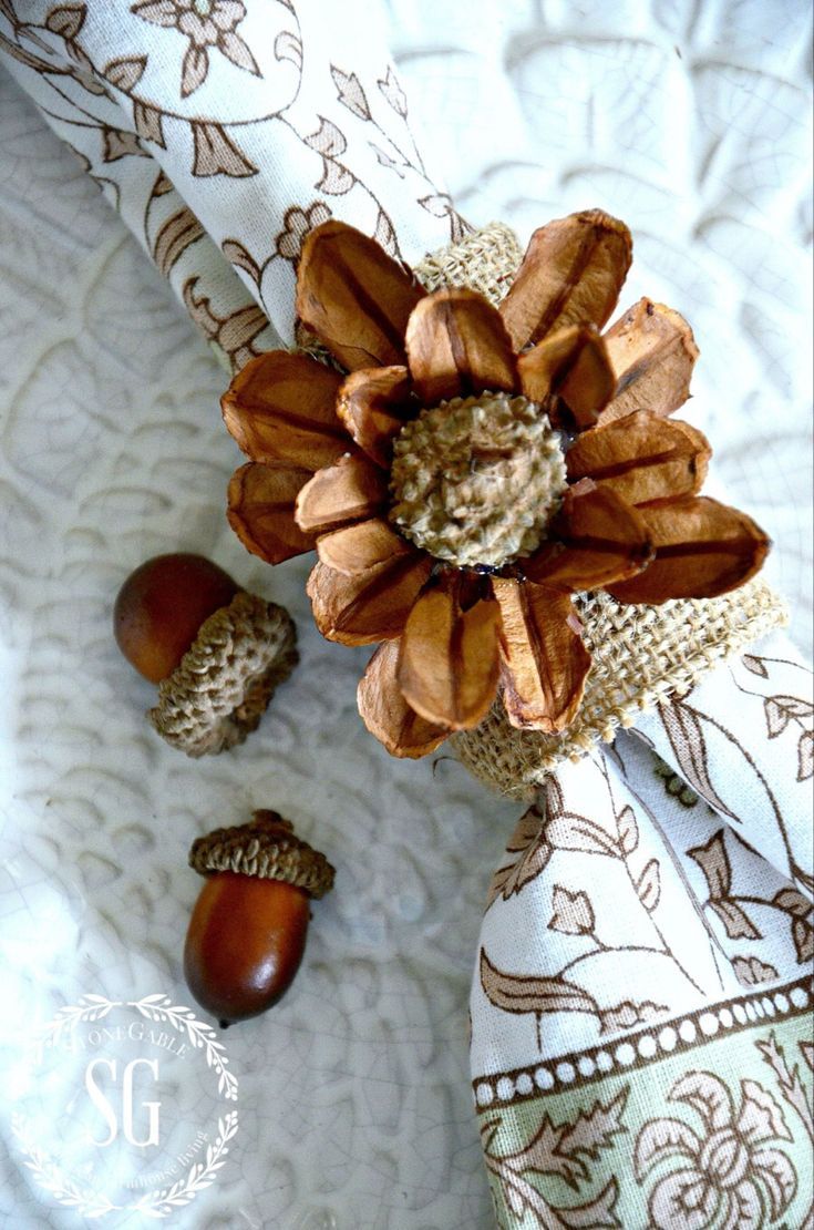 Acorn Napkin Rings