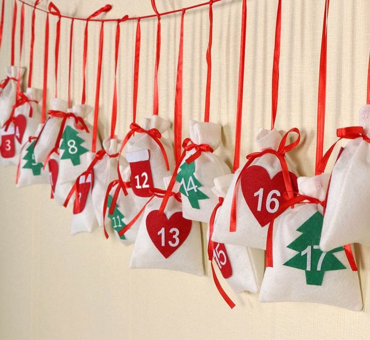 Advent Calendar Garland