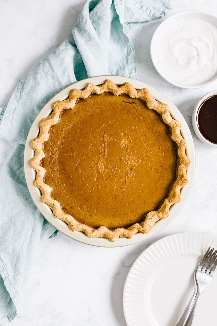 Almond Flour Pumpkin Pie