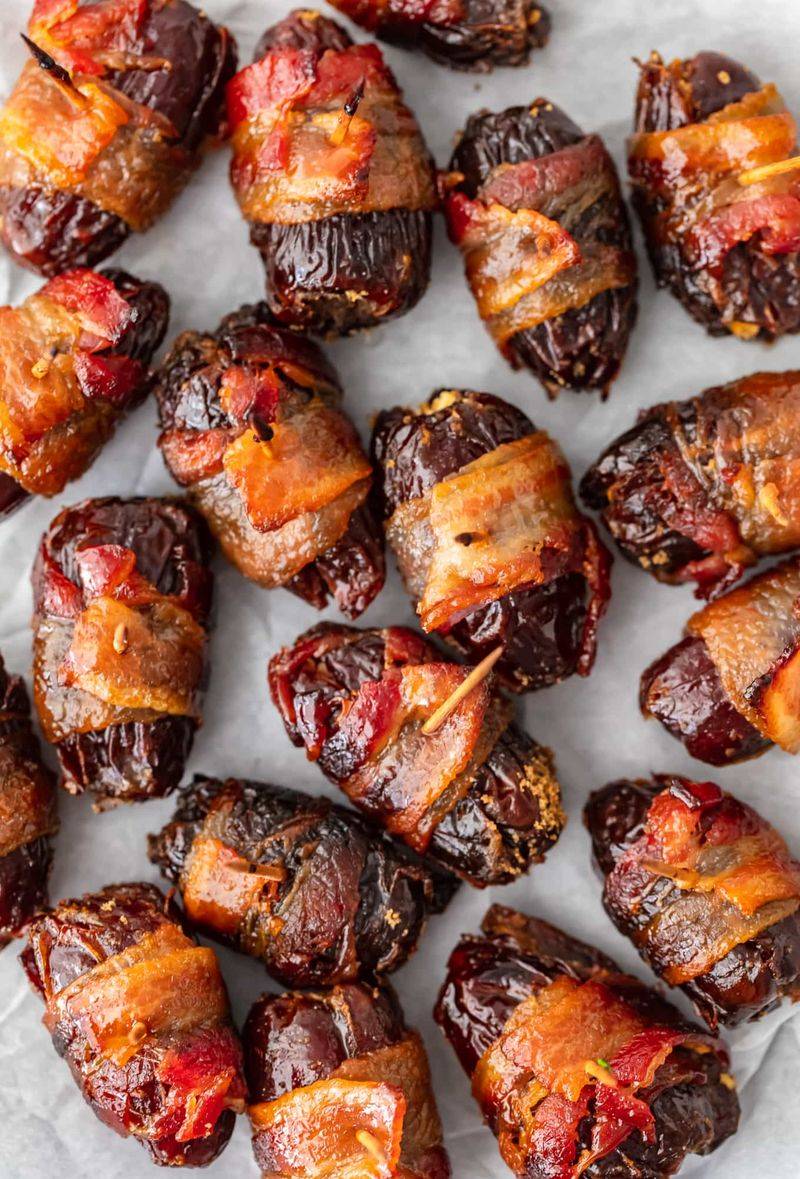 Bacon-Wrapped Dates