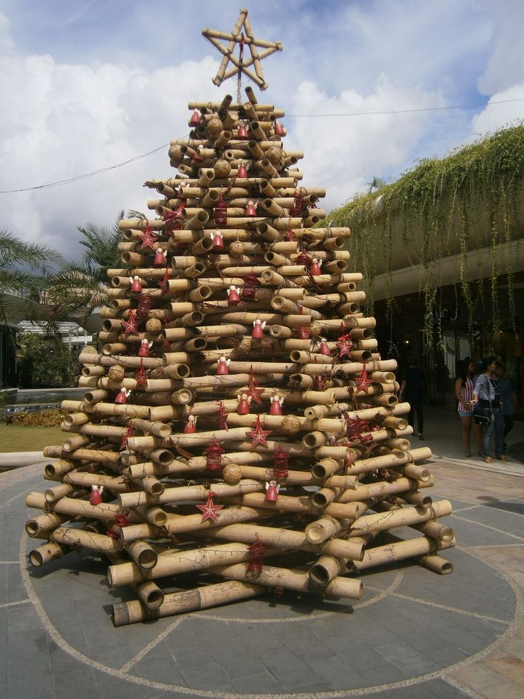 Bamboo Christmas Tree