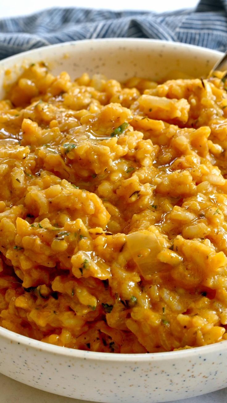 Butternut Squash Risotto