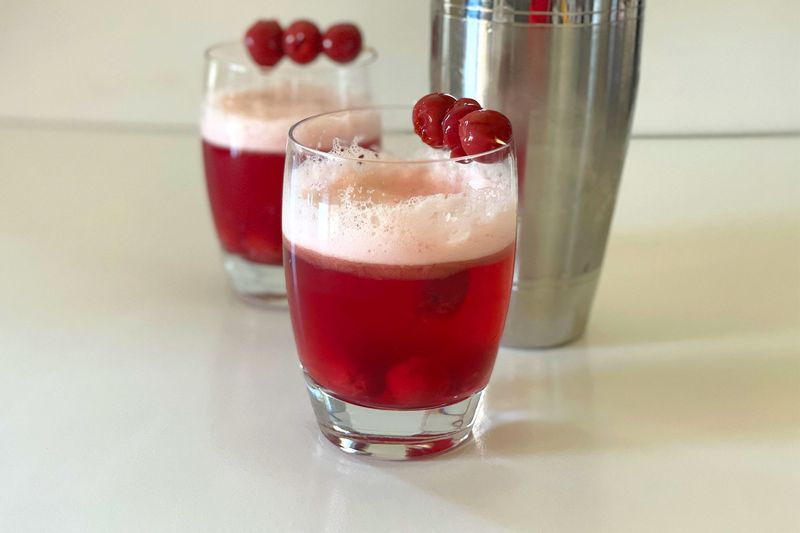 Cherry Whiskey Sour