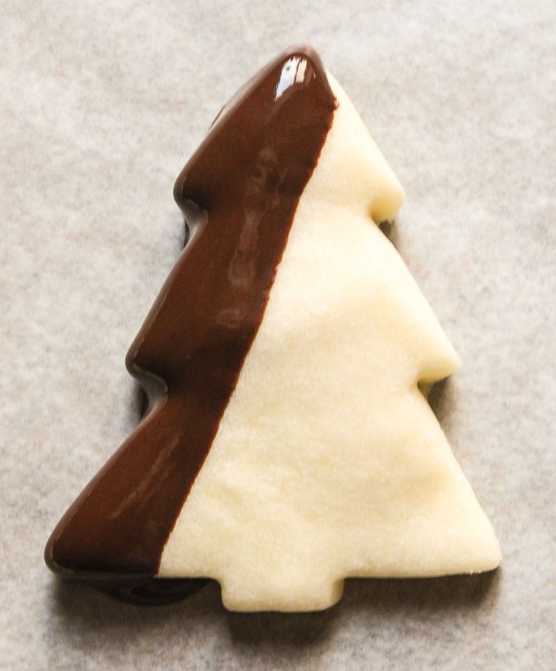 Chocolate-Dipped Shortbread