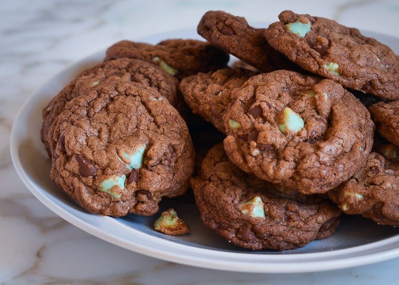 Chocolate Mint Cookies