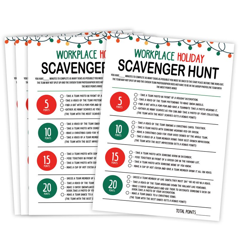 Christmas Scavenger Hunt