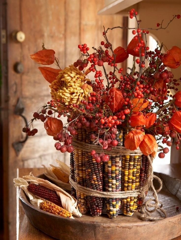 Corn Husk Decor