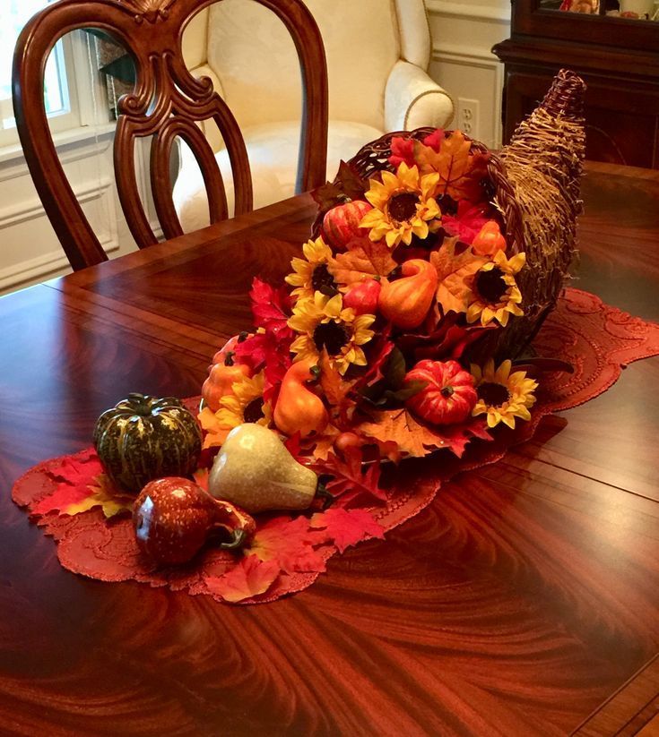 Cornucopia Centerpiece