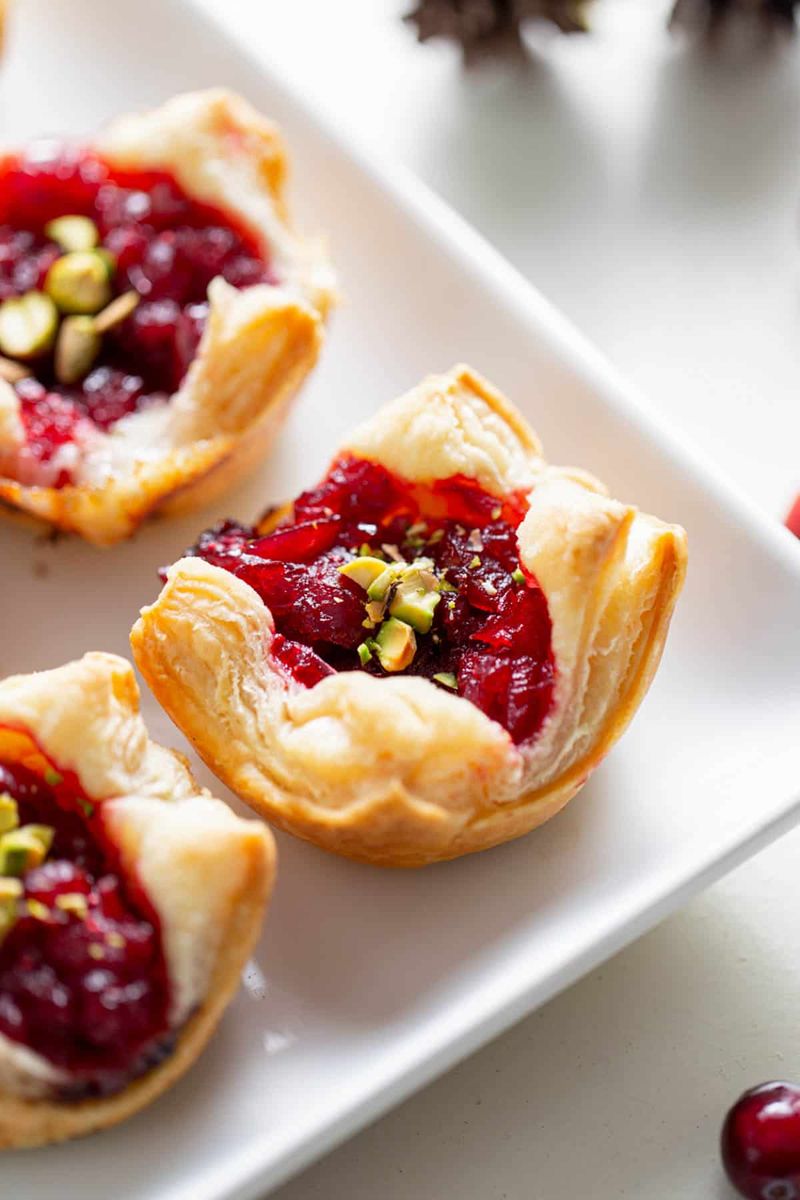 Cranberry Brie Bites