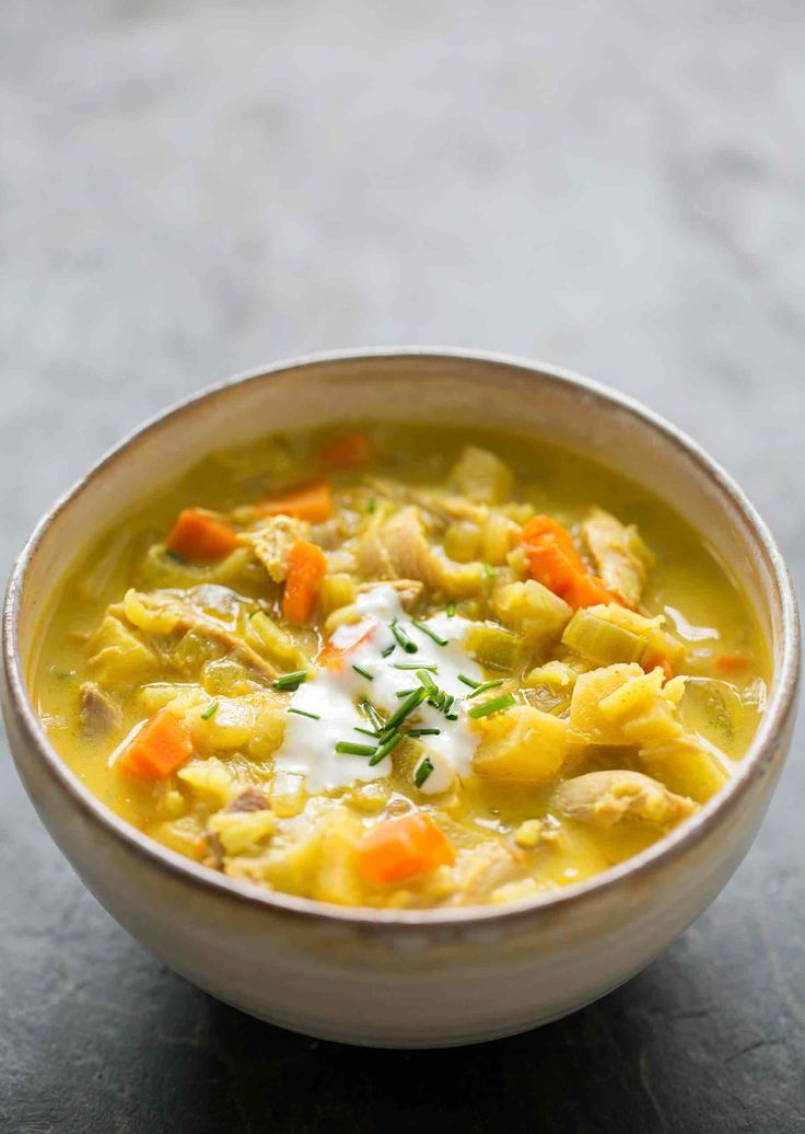 Curried Turkey Soup