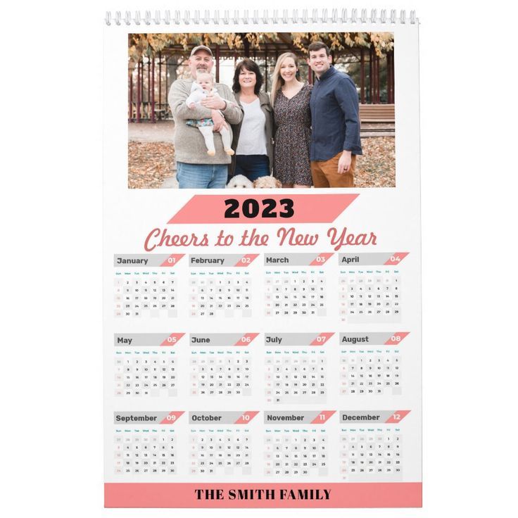 Customizable Photo Calendar