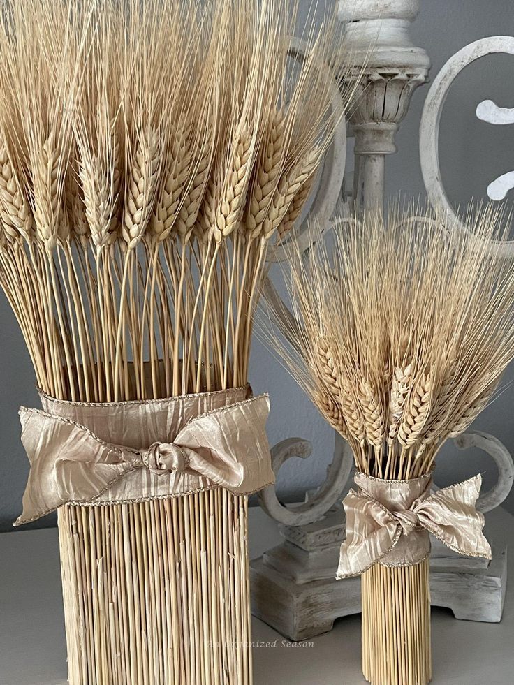 Decorative Wheat Bundles