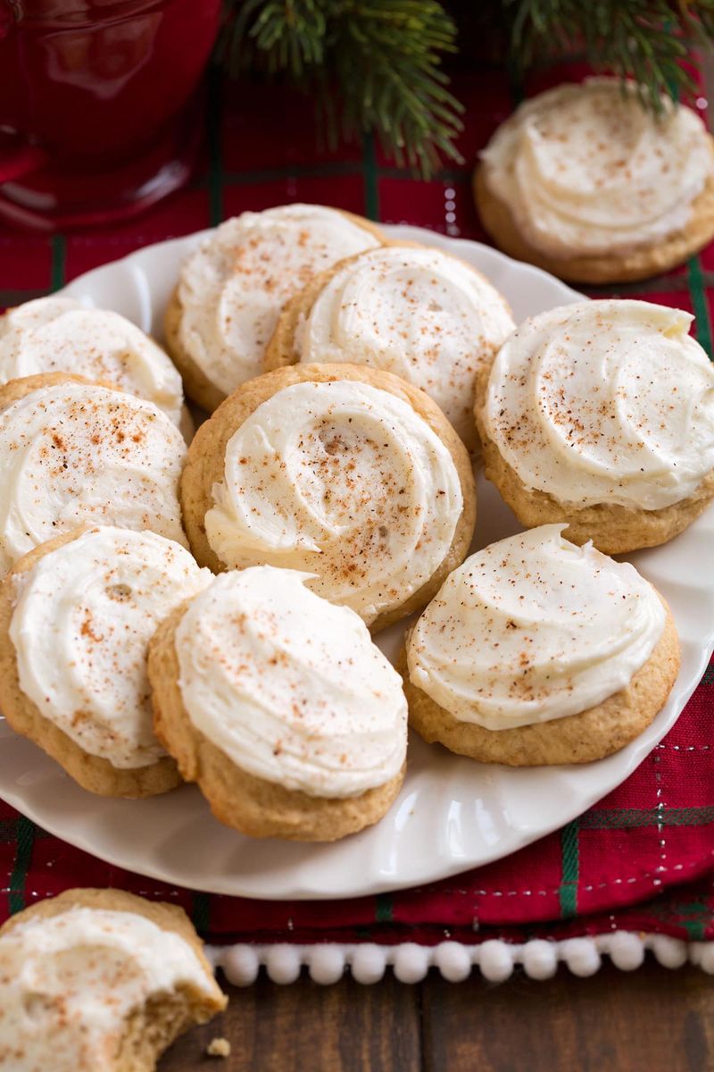 Eggnog Cookies