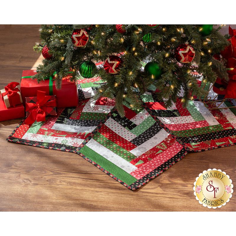 Fabric Christmas Tree Skirt