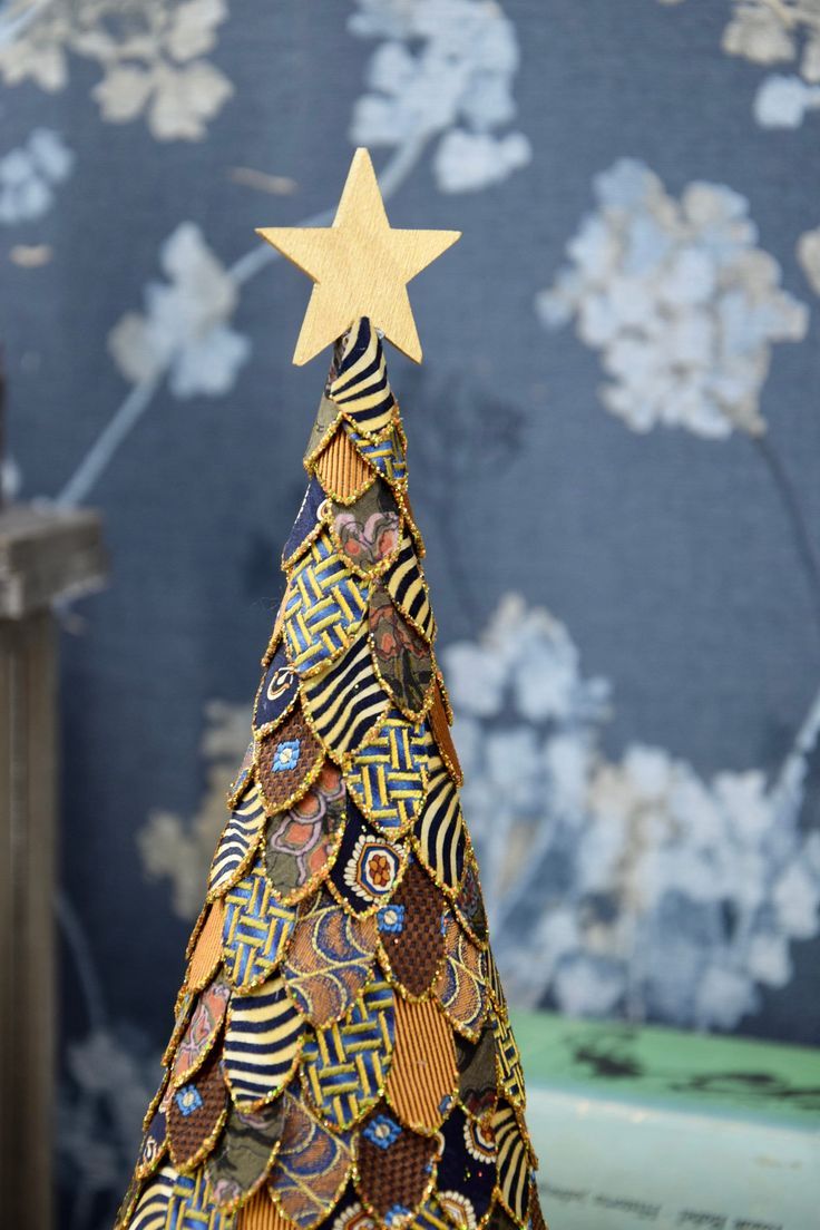 Fabric Scrap Tree