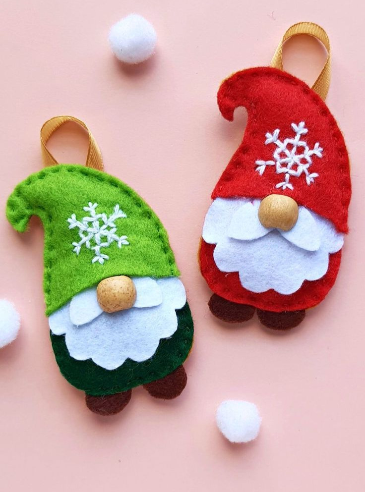 Felt Christmas Ornaments