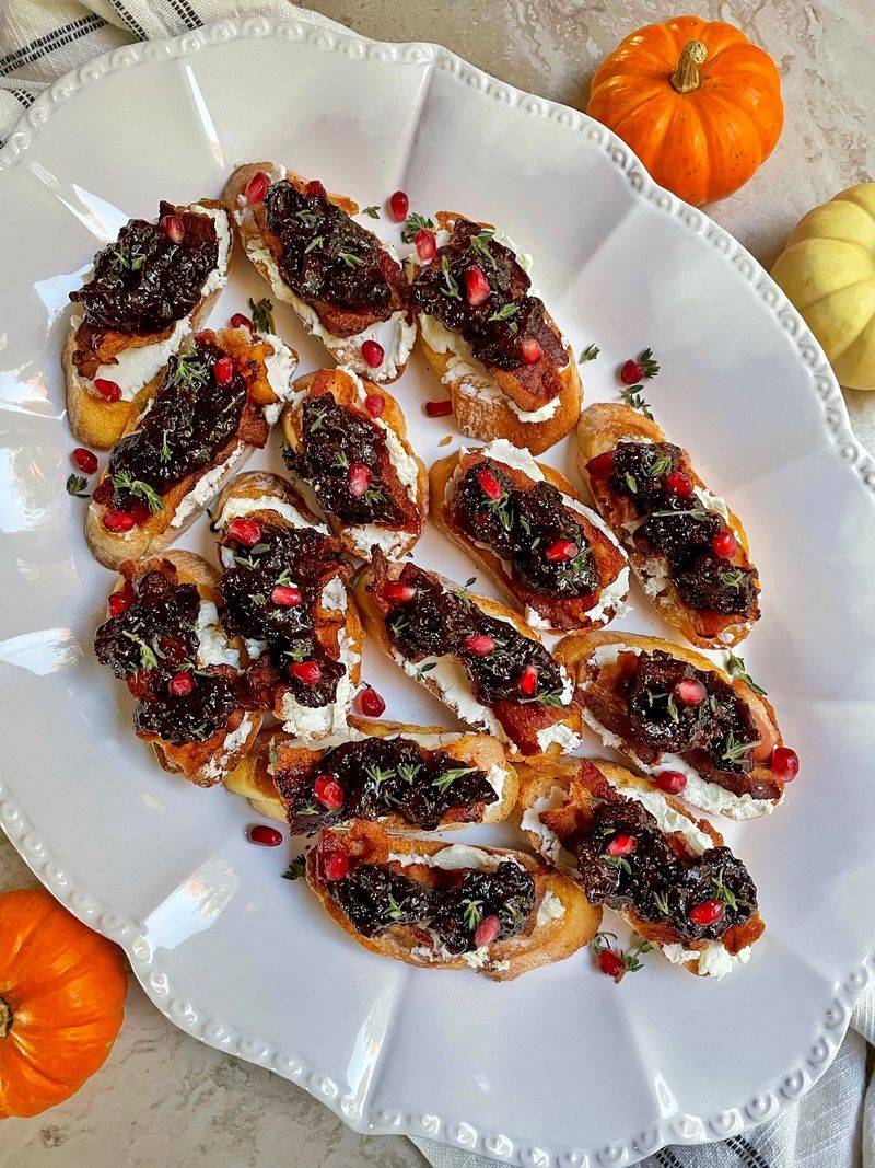 Fig and Goat Cheese Crostini