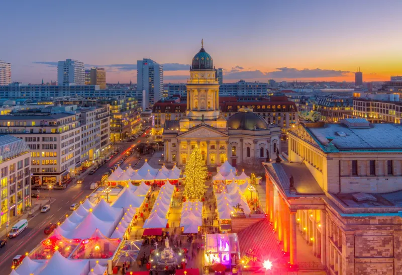 Gendarmenmarkt Christmas Market, Berlin, Germany