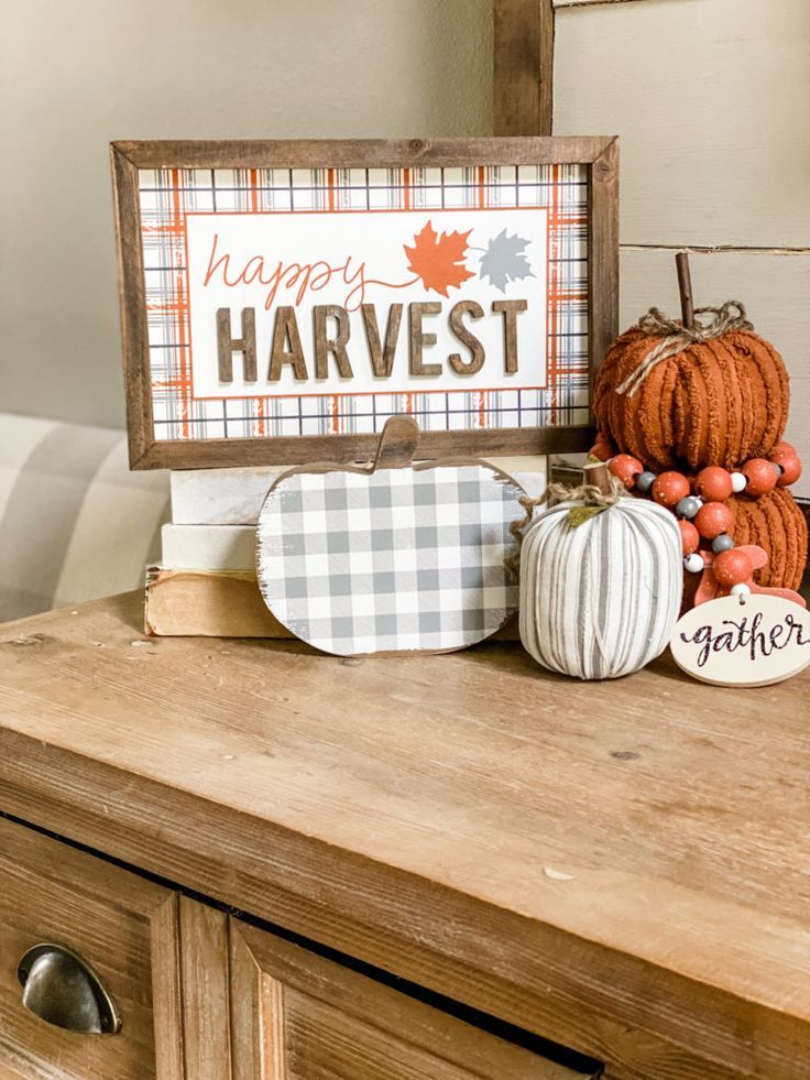 Harvest Chalkboard Sign