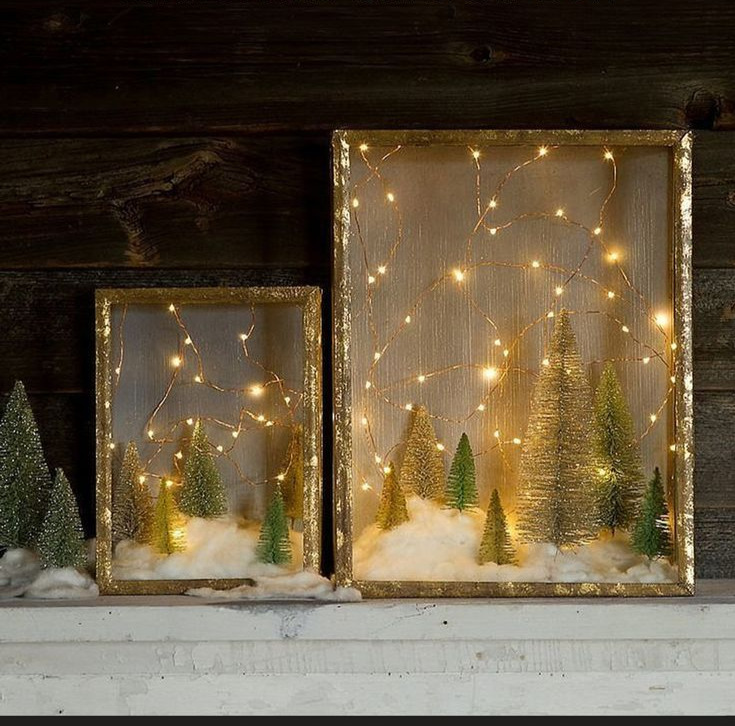 Holiday Shadow Box