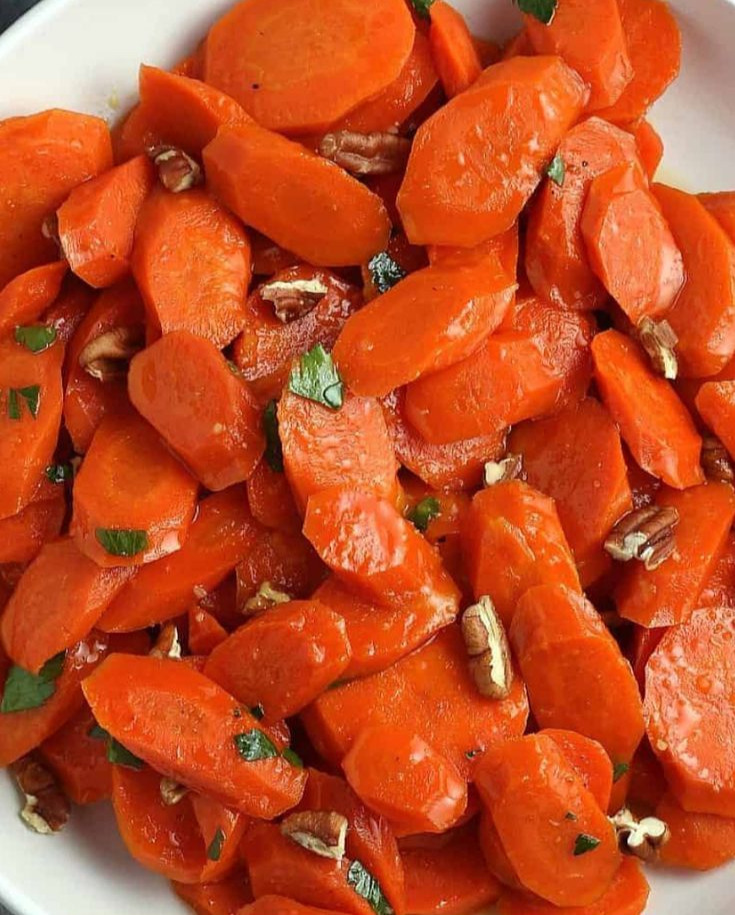 Maple-Glazed Carrots