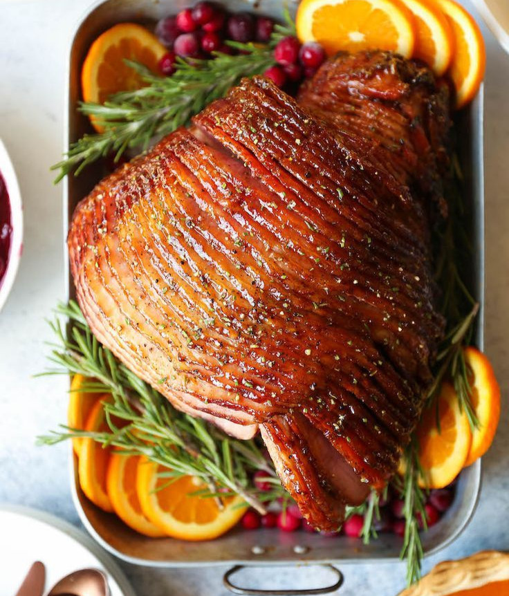 Maple-Glazed Ham