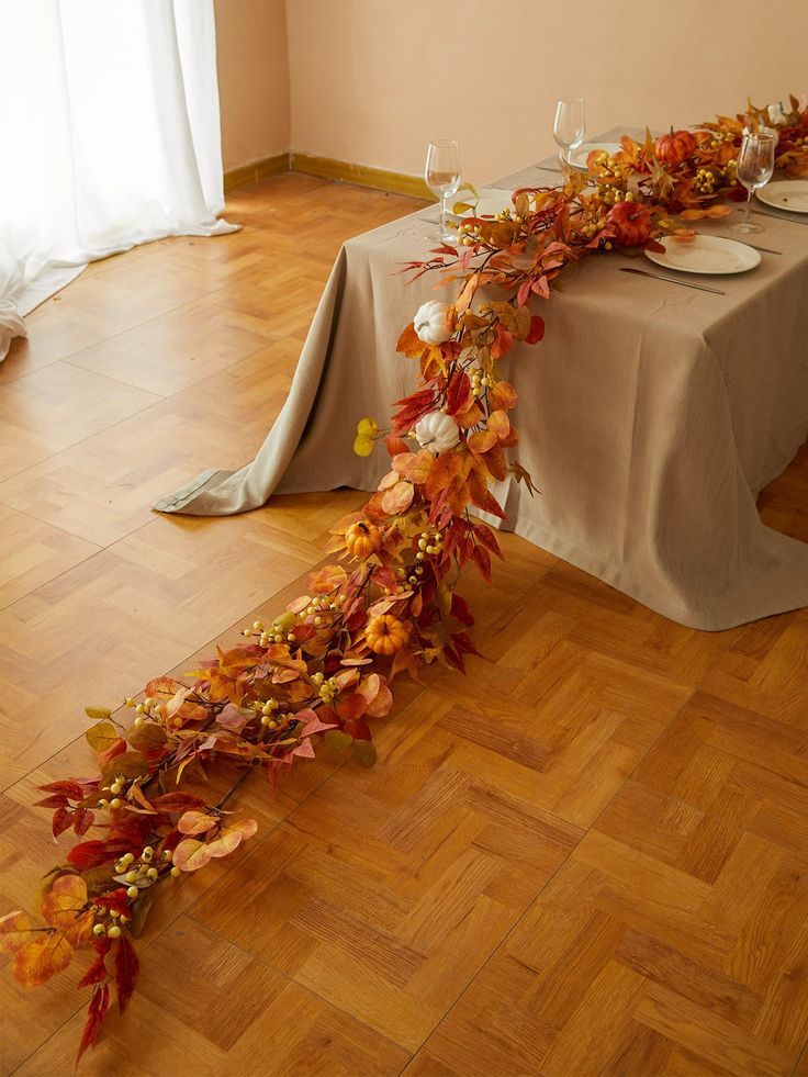 Maple Leaf Table Decor