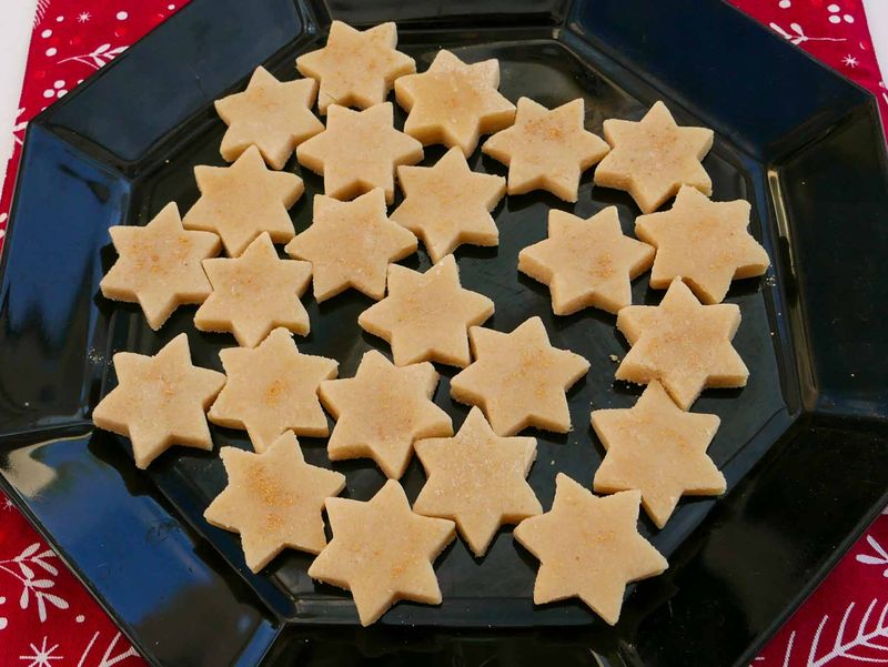 Marzipan Stars