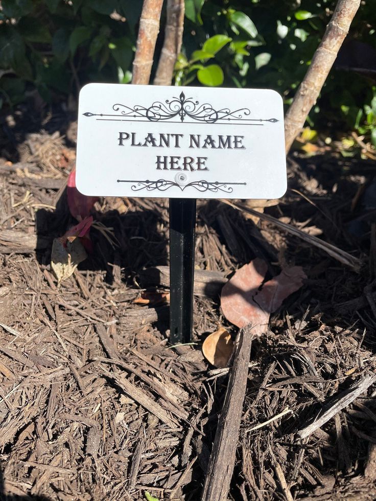 Metal Plant Markers