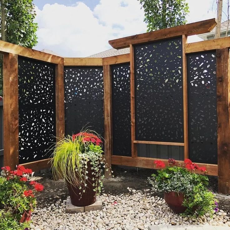 Metal Privacy Screens