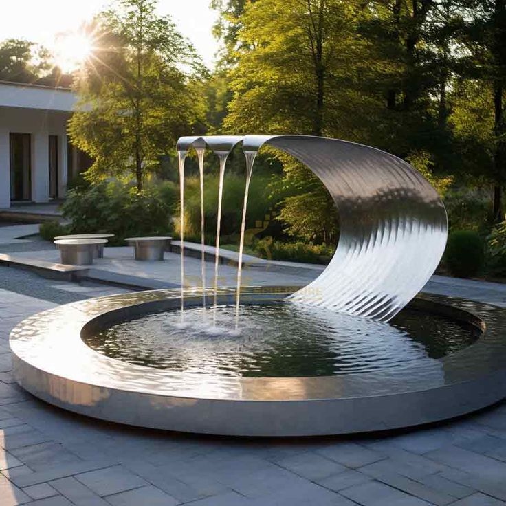 Metal Water Features