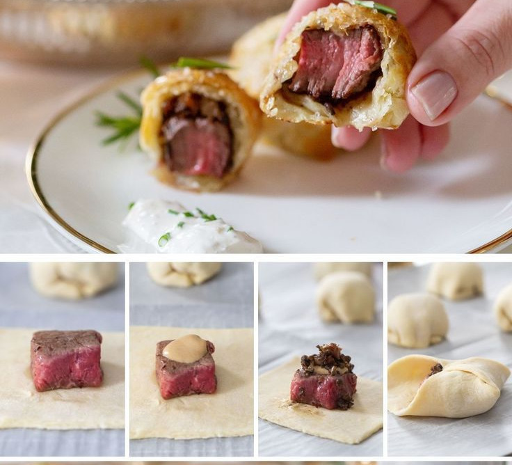 Mini Beef Wellington Bites