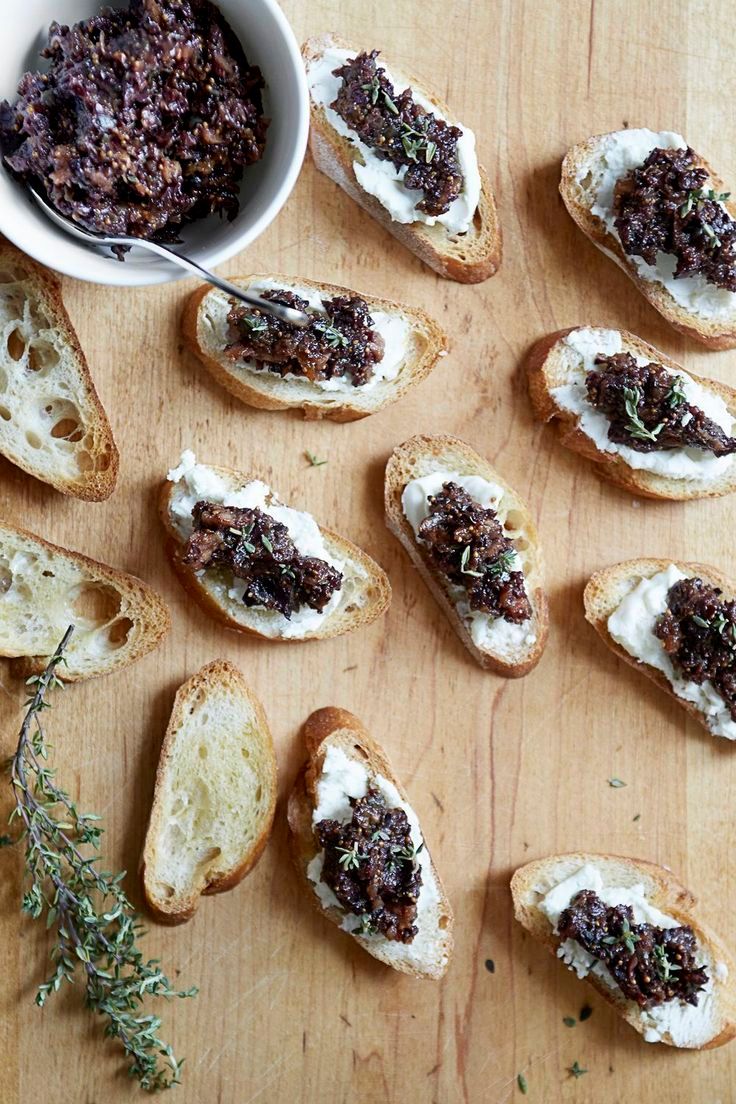 Olive Tapenade Crostini