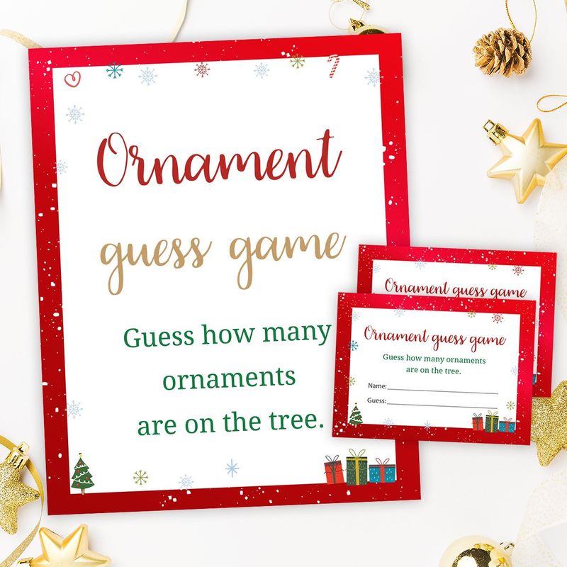 Ornament Guessing Game