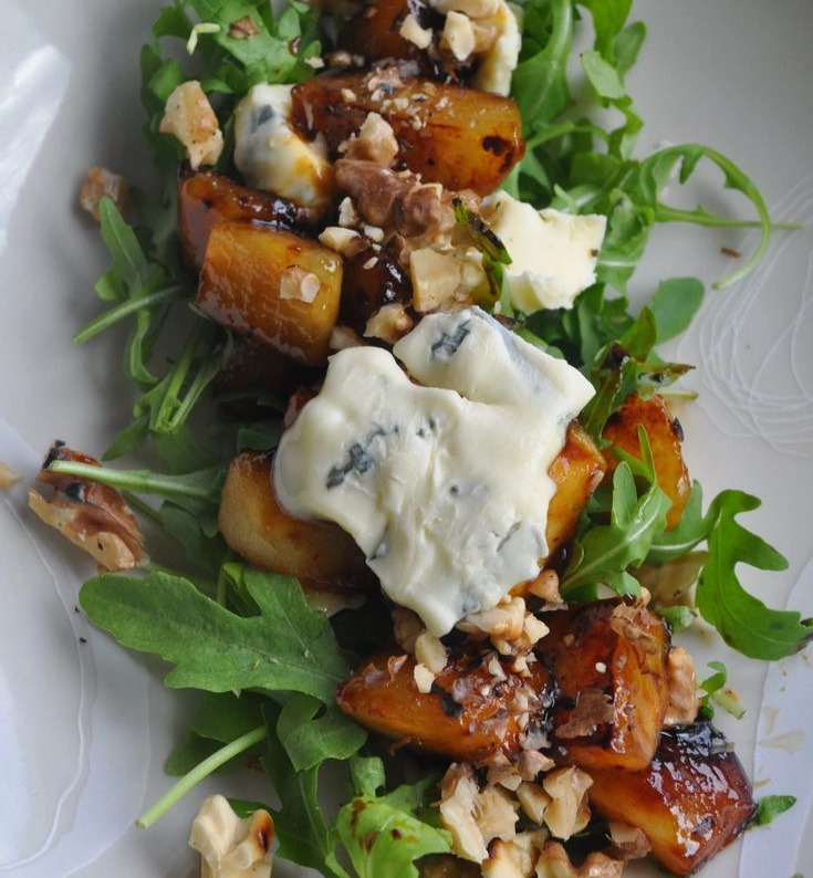 Pear and Blue Cheese Salad