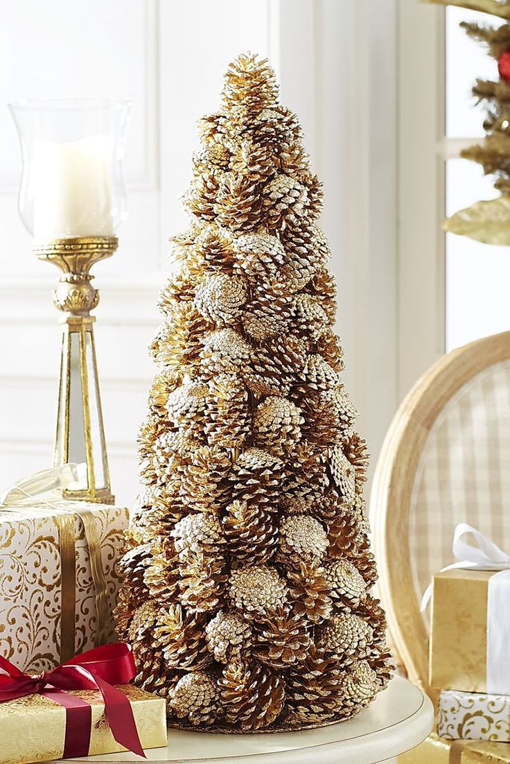 Pinecone Christmas Trees