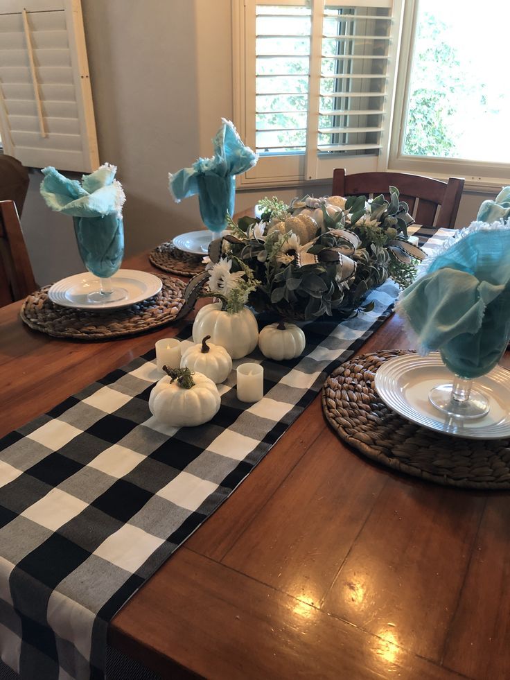 Plaid Table Runner