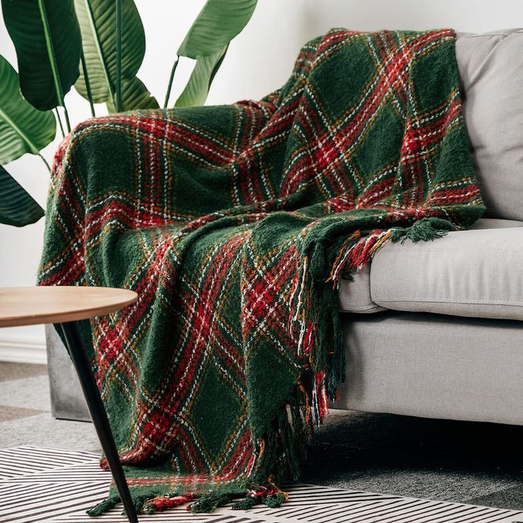 Plaid Throw Blankets