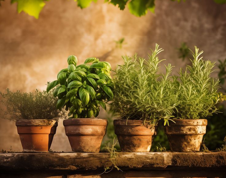 Potted Herbs