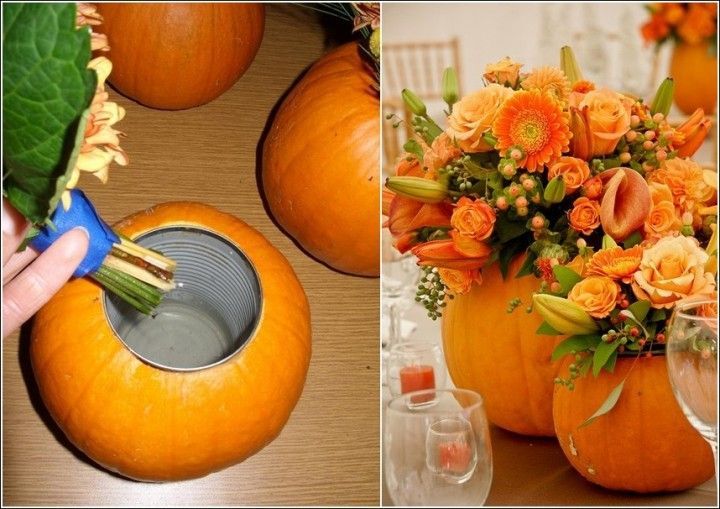 Pumpkin Floral Delight