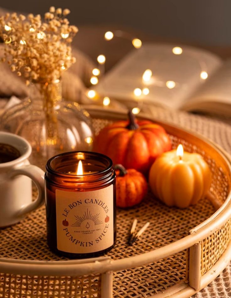 Pumpkin Spice Candles