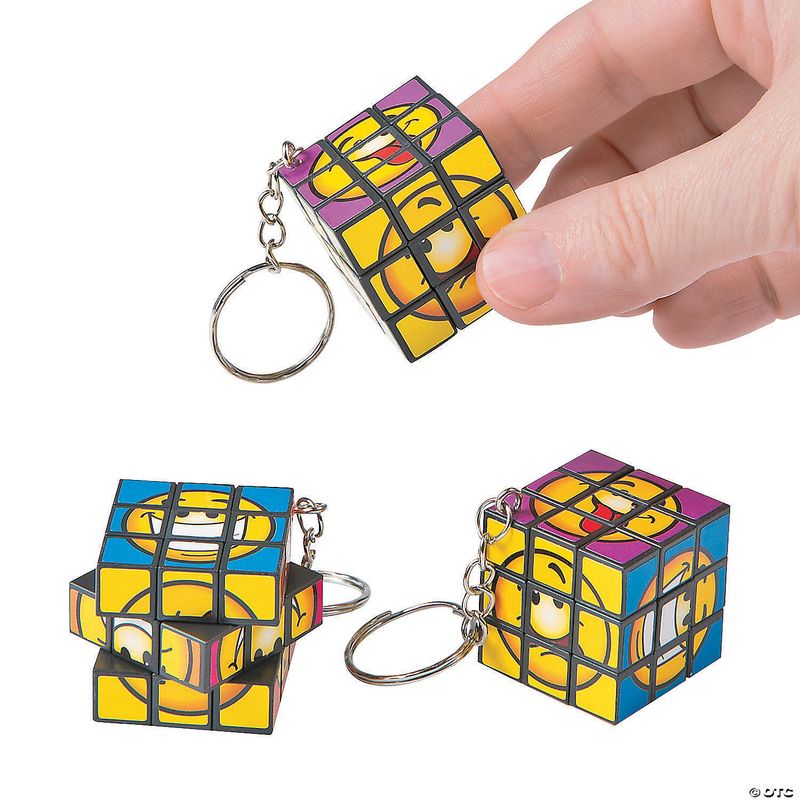 Puzzle Cube Keychain