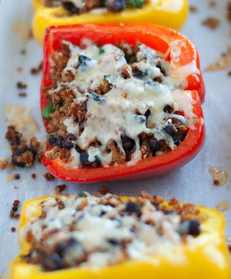 Quinoa Stuffed Bell Peppers