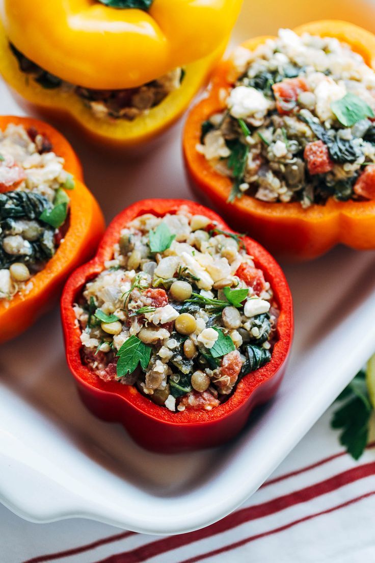 Quinoa Stuffed Bell Peppers