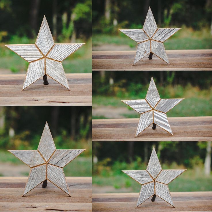 Reclaimed Wood Stars