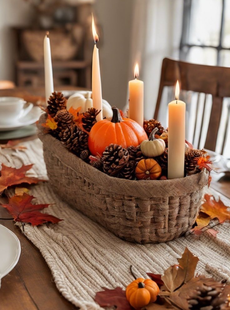 Rustic Harvest Basket